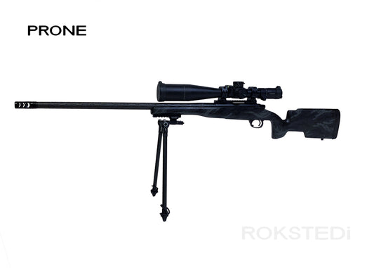 Prone bipod by ROKSTEDi